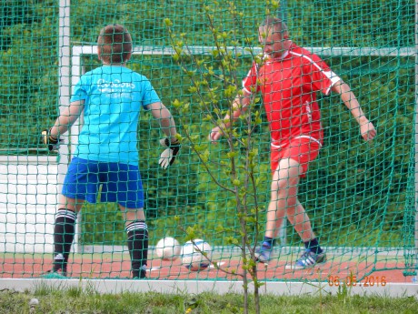 Strelec sa rozcvičuje